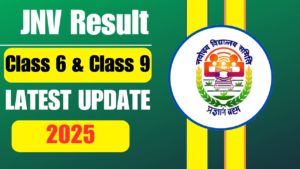JNV Result 2025 for Class 6 & Class 9