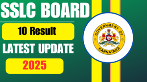 SSLC Board Exam Result 2025