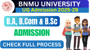 BNMU UG Admission 2025-29 Online Apply