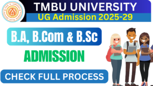 TMBU UG Admission 2025-29