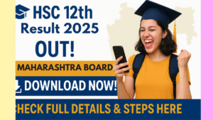 Maharashtra Board HSC 12th Result 2025: Result Released, Check Complete Details and Download Process